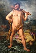 Hendrick Goltzius Hercules and Cacus oil painting artist